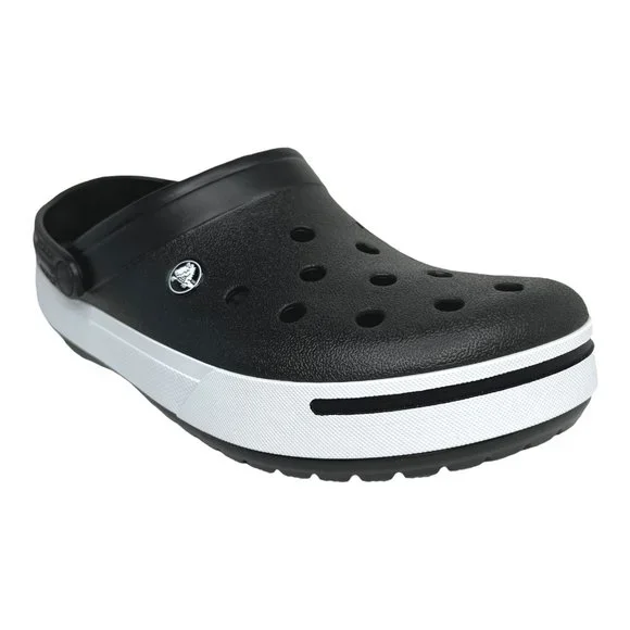 Crocs Crocband Mens Clog Size 8 Black Slip on Water Friendly Comfortable Sandals - Picture 2 of 15